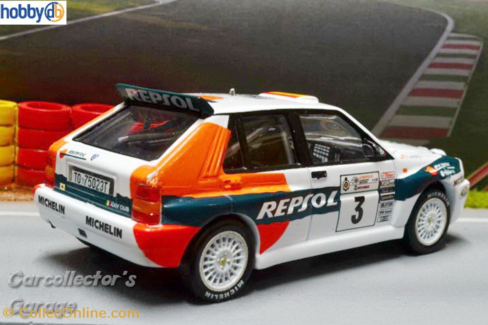 Lancia Delta Integrale 3 modeles reduits lancia delta integrale