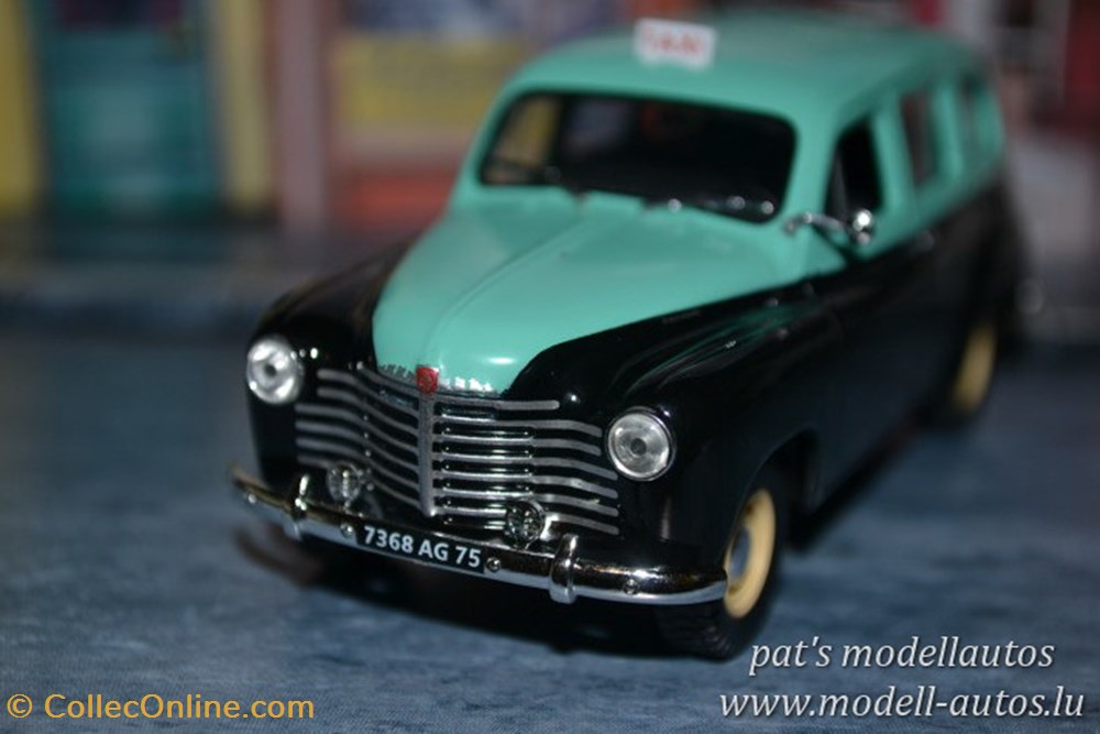 modeles reduits renault colorale taxi lisboa 1951