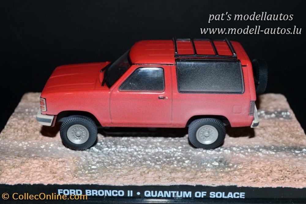 Ford Bronco II Quantum of Solace modeles reduits ford bronco ii quantum of solace