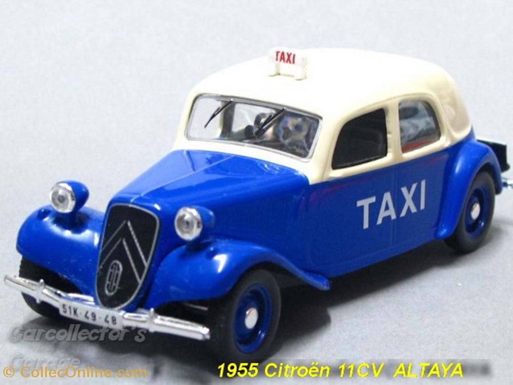 Traction 11CV 1955 modeles reduits traction 11cv 1955