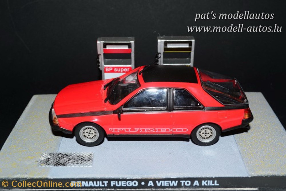 Renault Fuego A View to Kill modeles reduits renault fuego a view to kill