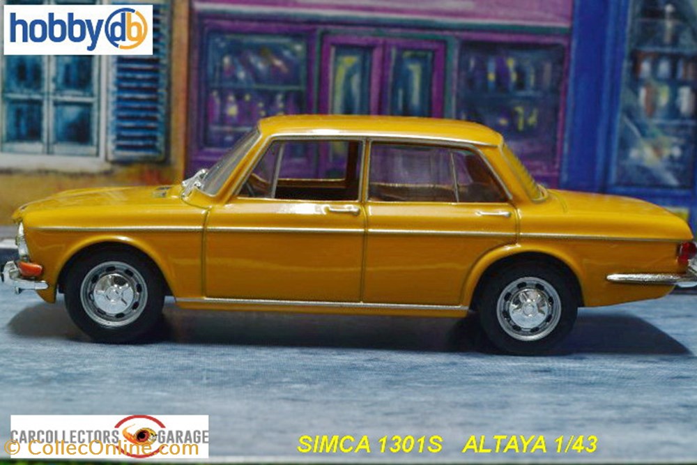 Simca 1301S modeles reduits simca 1301s