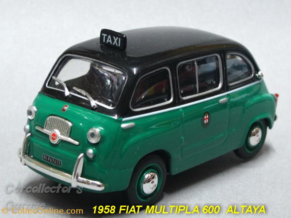 Fiat Multipla 600 1958 modeles reduits fiat multipla 600 1958