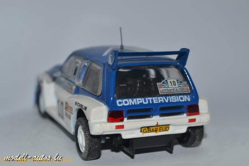 MG Metro 6R4 3 modeles reduits mg metro 6r4