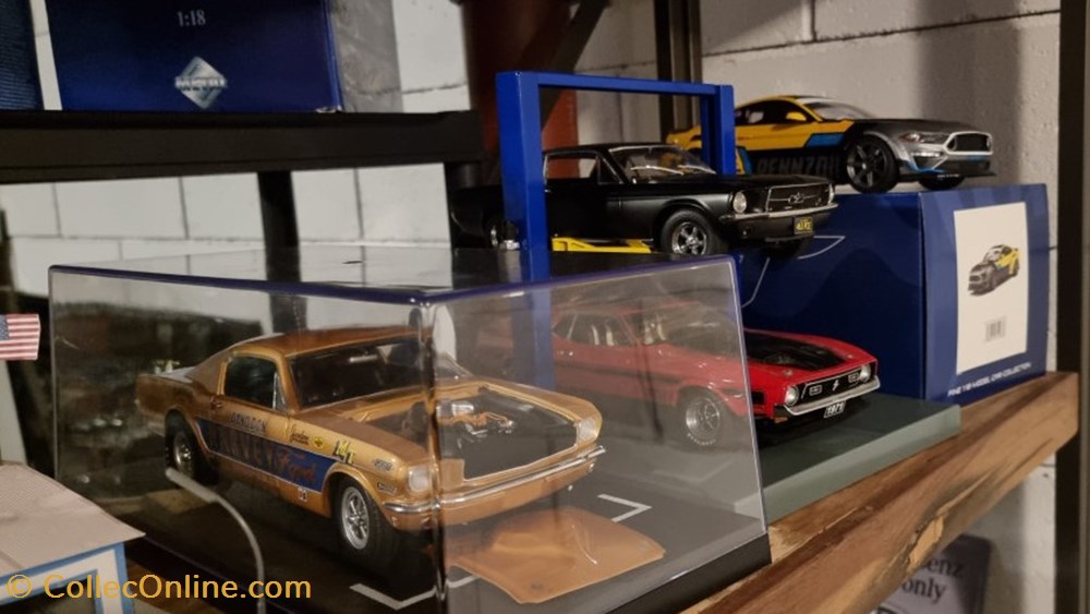 Collection Mustang 1/18 Part1 3 modeles reduits voitures ford collection mustang 1 18 part1