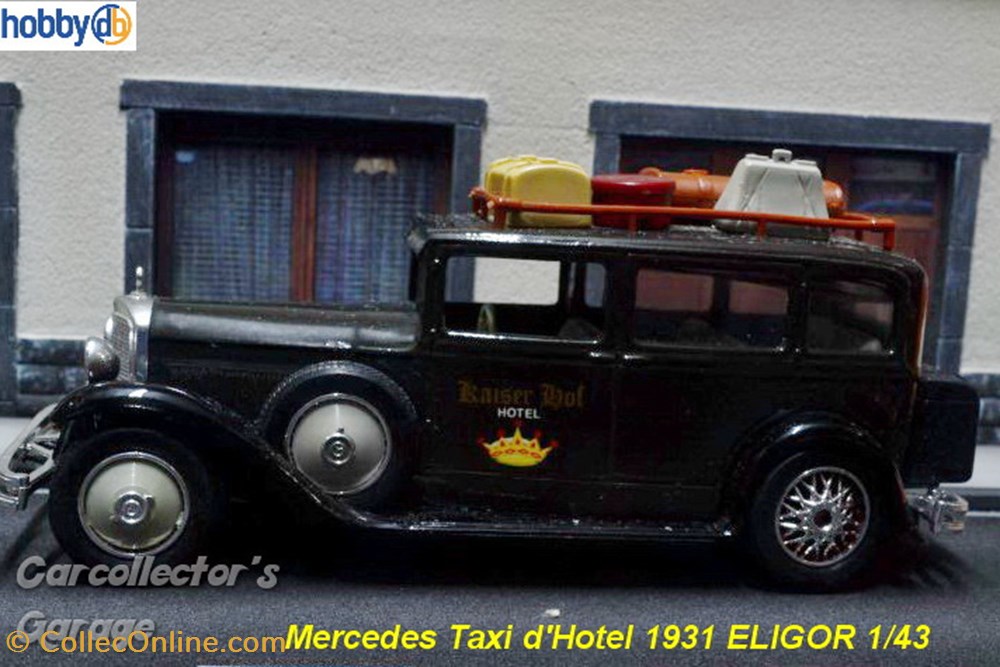 Mercedes Taxi d'Hôtel 1931 modeles reduits mercedes taxi hotel 1931