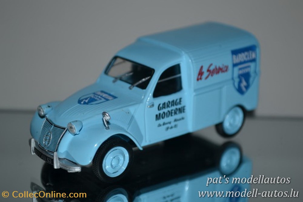 modeles reduits 2cv azu garage moderne