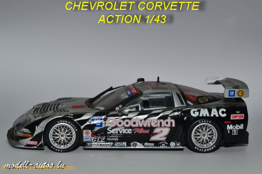 Chevrolet Corvette Race Car modeles reduits chevrolet corvette race car