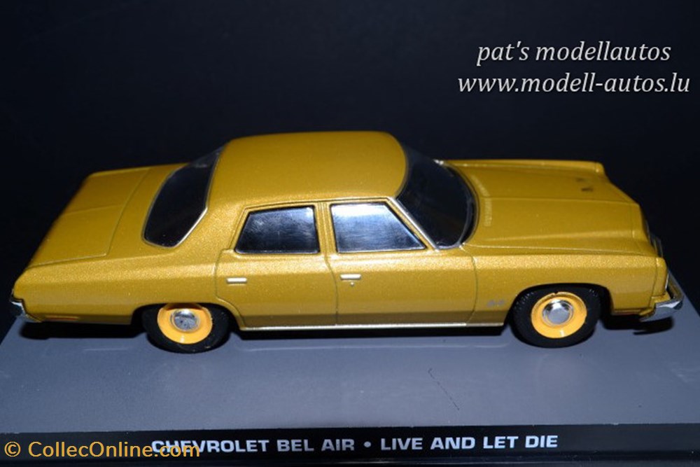 Chevrolet Belair Live and let Die modeles reduits chevrolet belair live and let die