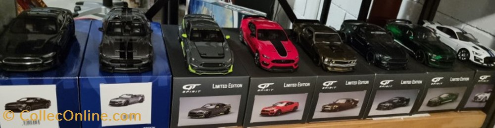 Collection Mustang 1/18 Part1 2 modeles reduits voitures ford collection mustang 1 18 part1