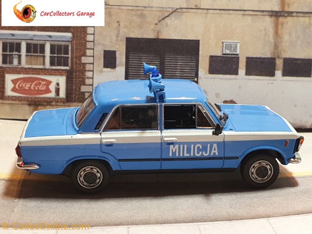Fiat 125P 4 modeles reduits fiat 125p