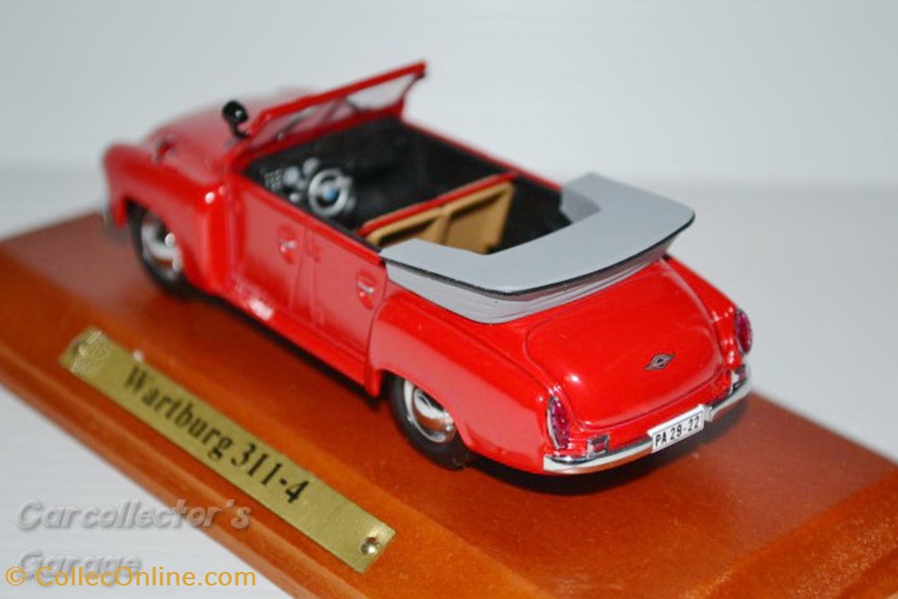 Wartburg 311-4 Cabriolet 3 modeles reduits wartburg 311 4 cabriolet