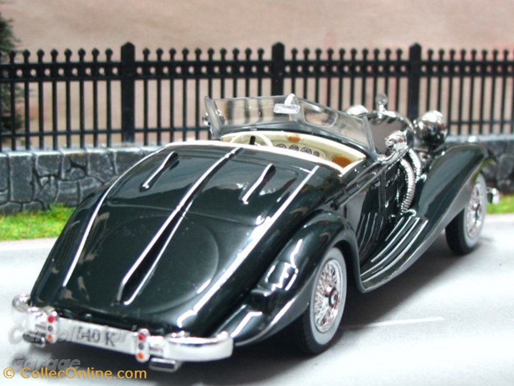 Mercedes 540K Special Roadster 1936 2 modeles reduits mercedes 540k special roadster 1936
