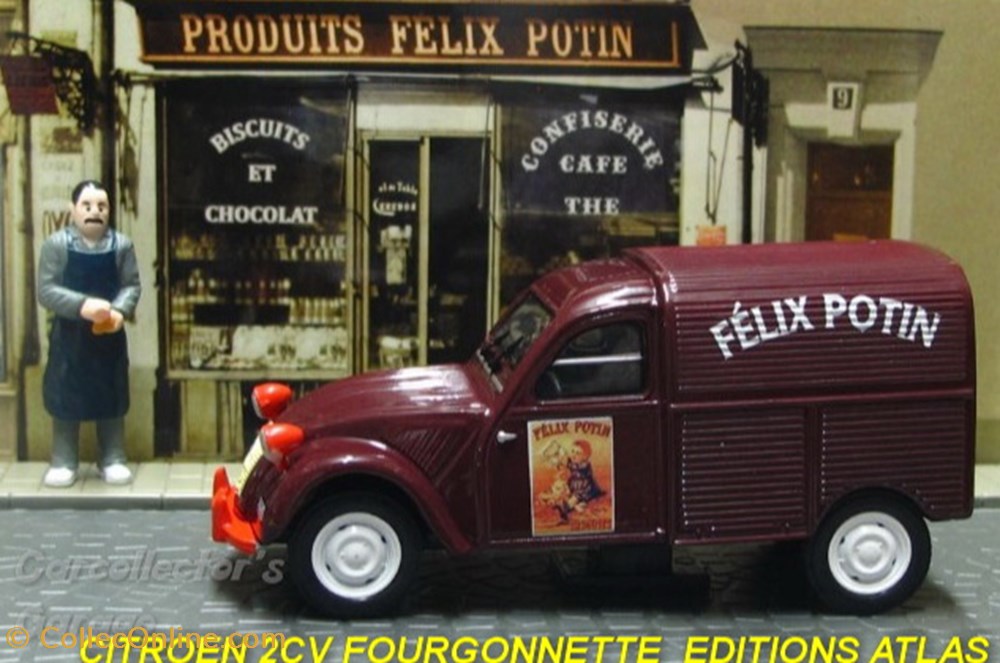 2CV Fourgonnette modeles reduits 2cv fourgonnette