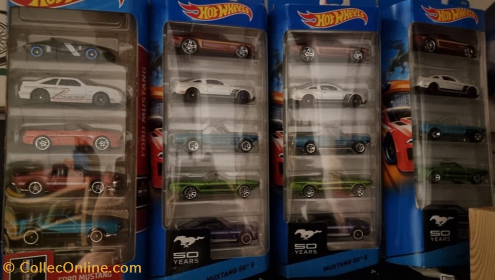Collection Ford Mustang 2 modeles reduits voitures collection ford mustang