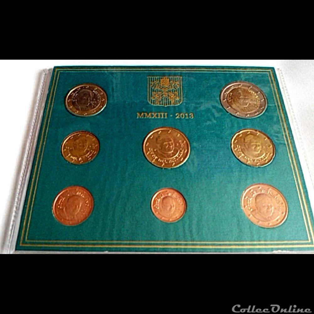 LVA-AK1 2013 : Série Vatican monnaie euro lva ak1 2013 serie vatican