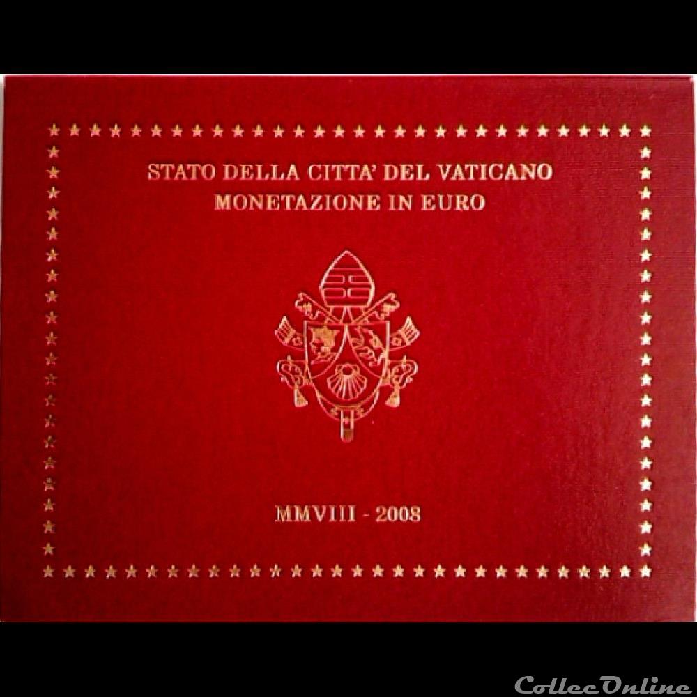 LVA-AK1 2008 : Série Vatican monnaie euro lva ak1 2008 serie vatican