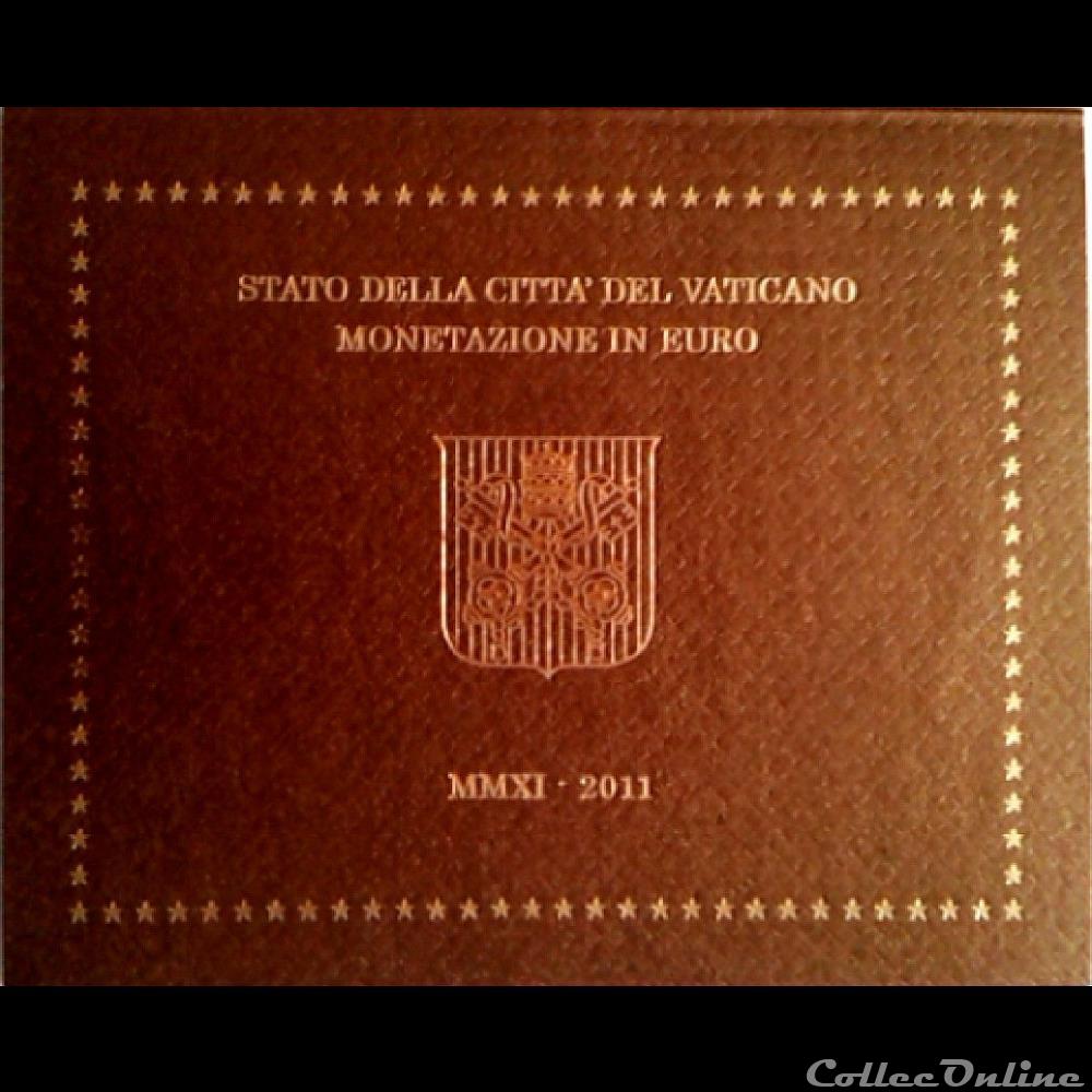 LVA-AK1 2011 : Série Vatican monnaie euro lva ak1 2011 serie vatican