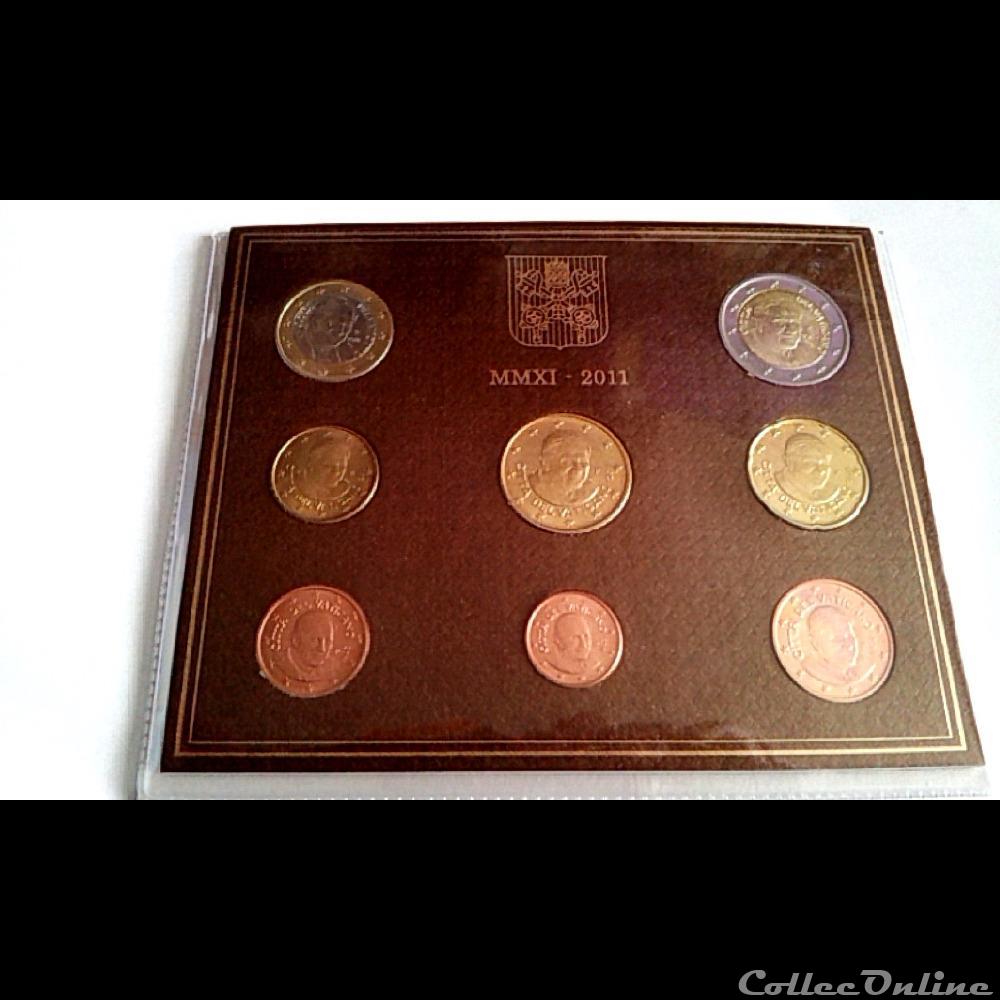 LVA-AK1 2011 : Série Vatican monnaie euro lva ak1 2011 serie vatican