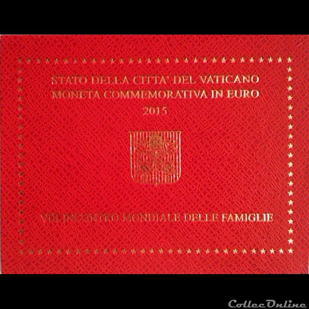 LVA-G92 : 2 € 2015 monnaie euro vatican lva g92 2 2015