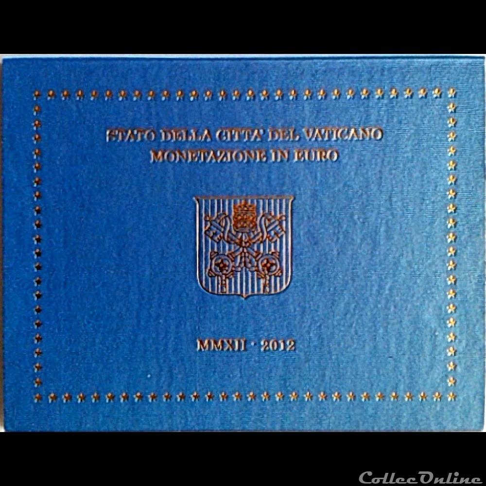 monnaie euro lva ak1 2012 serie vatican