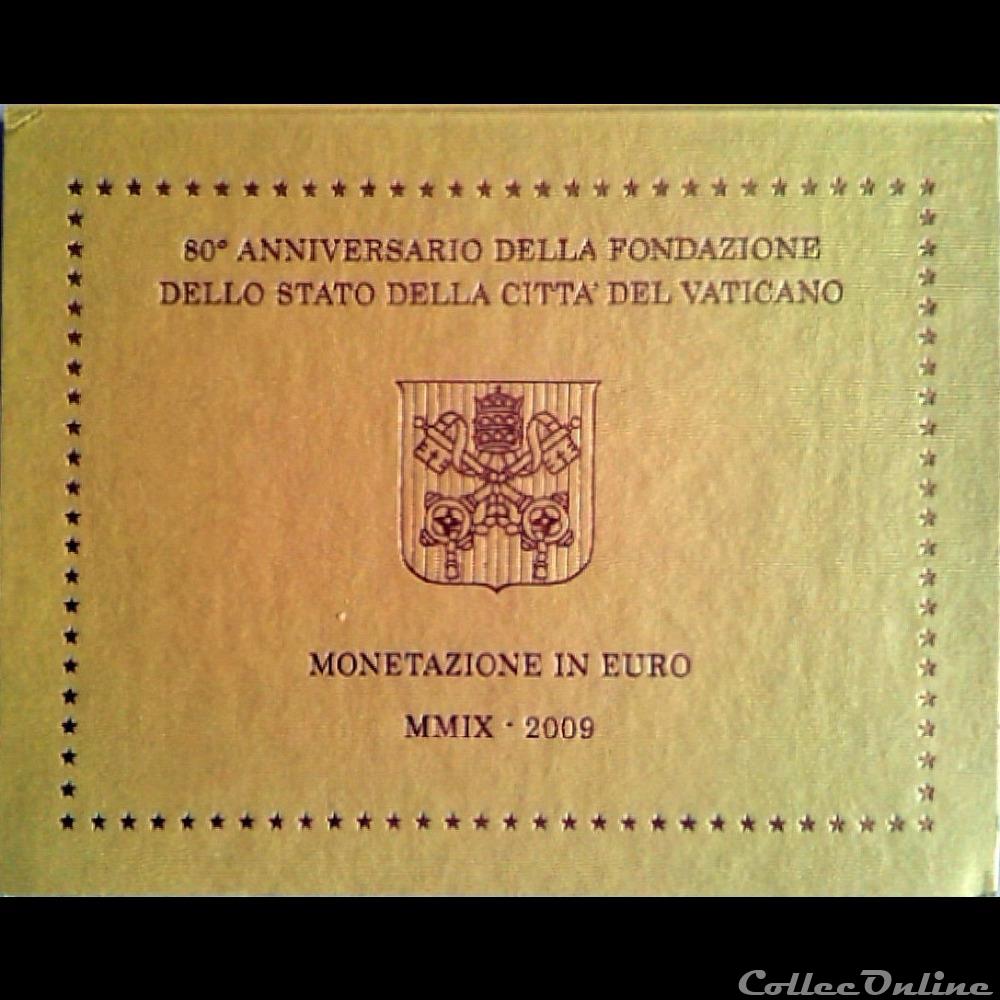 LVA-AK1 2009 : Série Vatican monnaie euro lva ak1 2009 serie vatican