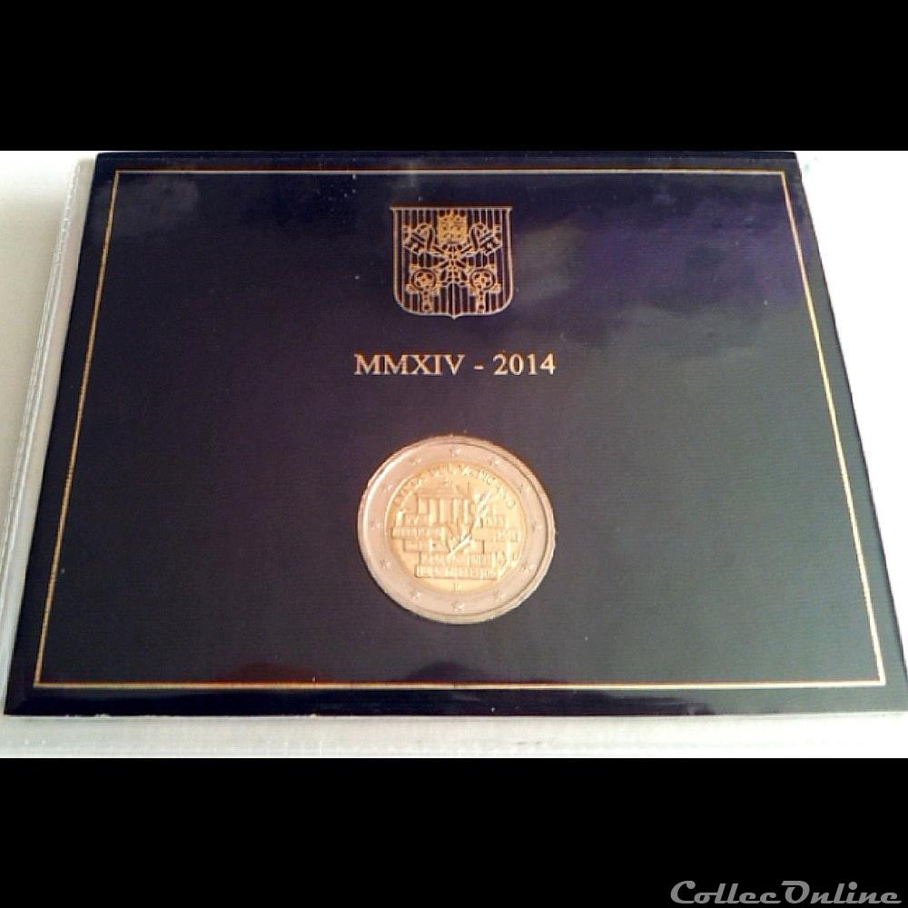 LVA-G81 : 2 € 2014 monnaie euro vatican lva g81 2 2014