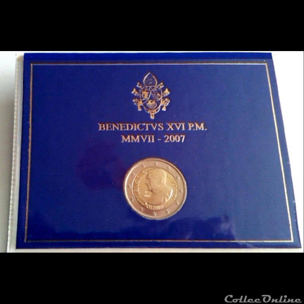 LVA-G25 : 2 € 2007 monnaie euro vatican lva g25 2 2007