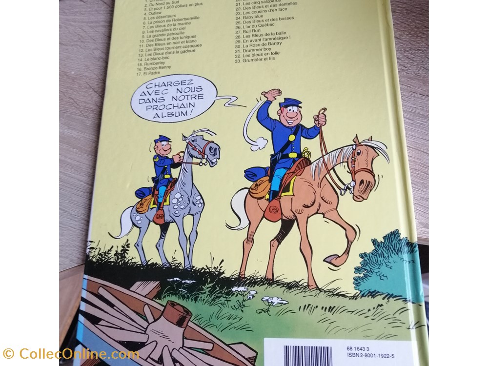 Les Tuniques Bleus n°33-Grumbler et Fils livres bd revues bandes dessinees les tuniques bleus n 33 grumbler et fils