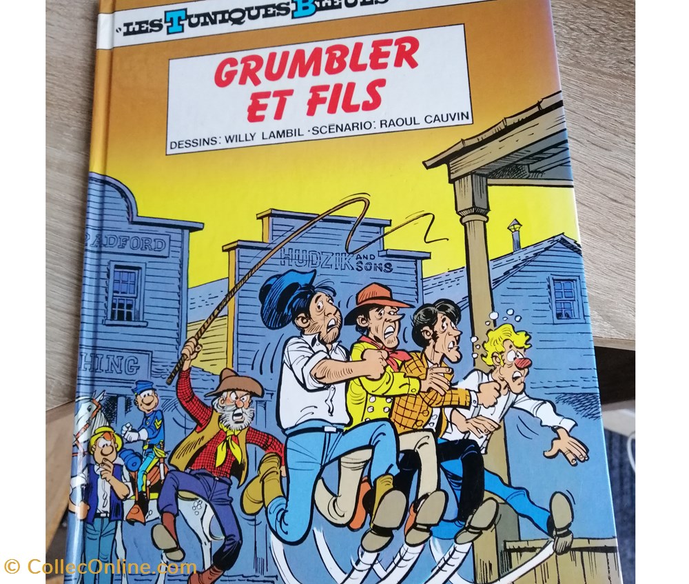 Les Tuniques Bleus n°33-Grumbler et Fils livres bd revues bandes dessinees les tuniques bleus n 33 grumbler et fils