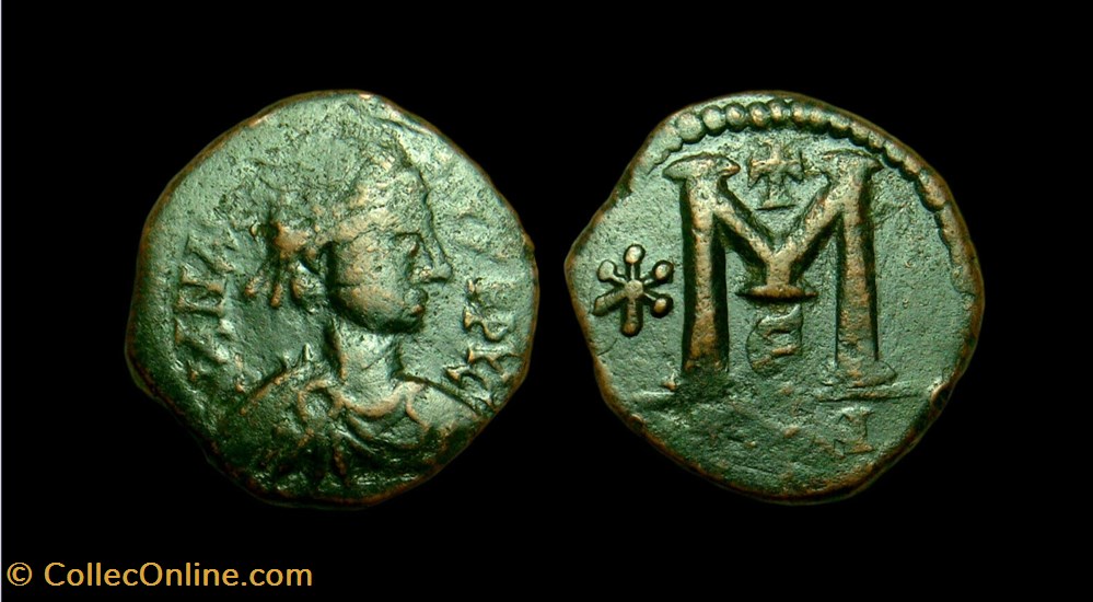 Anastasius I 491-518 AD AE Follis Constantinople mint coins byzantine empire to anastasius i 491 518 ad ae follis constantinople mint