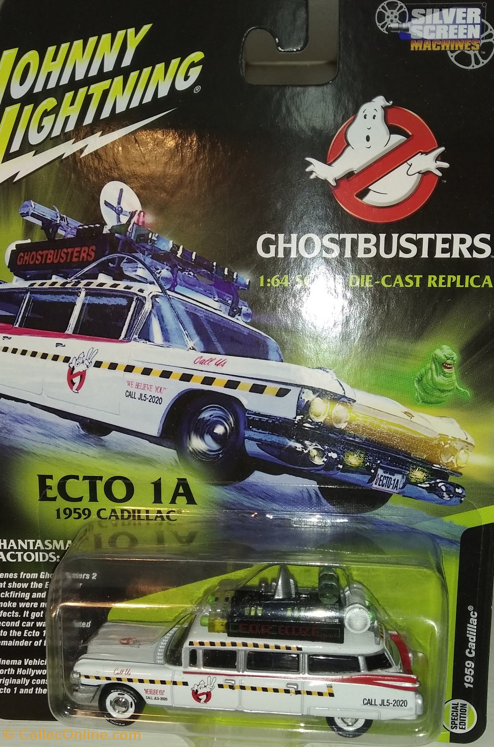 modeles reduits johnny lightning cadillac ecto 1