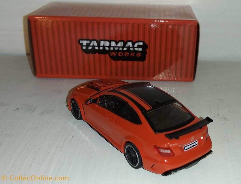 Tarmac Mercedes C63 AMG coupé modeles reduits voitures tarmac mercedes c63 amg coupe