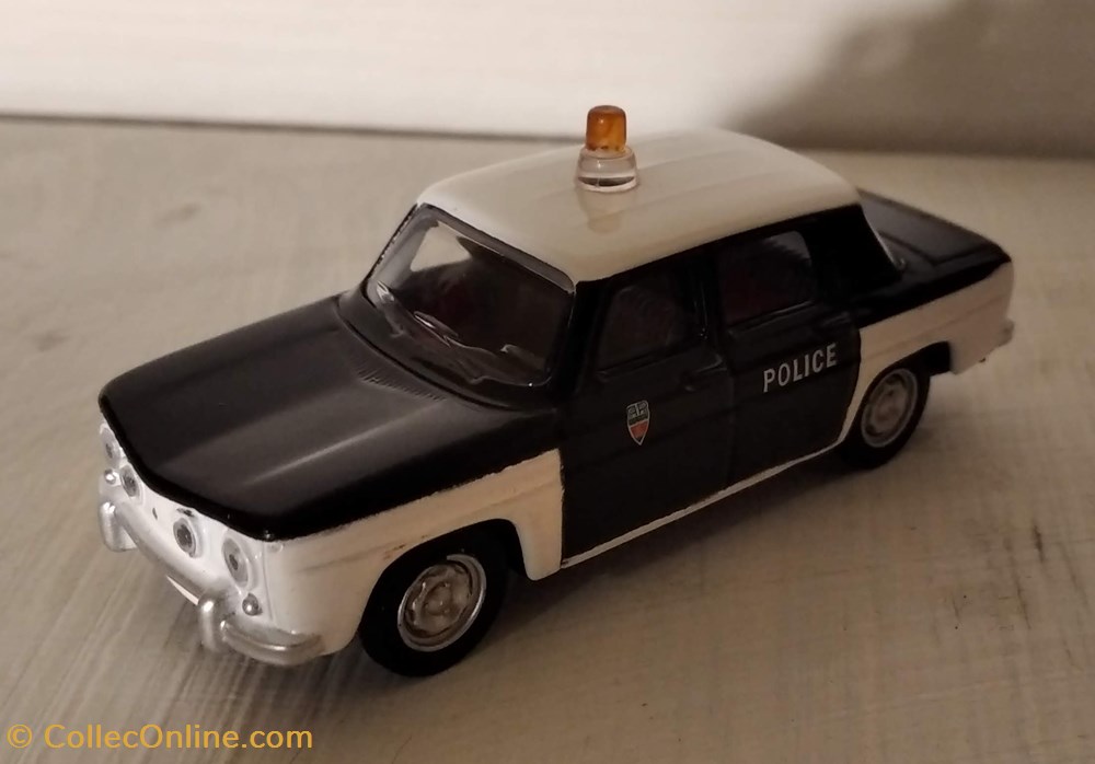 Norev Renault R8 police modeles reduits voitures norev renault r8 police