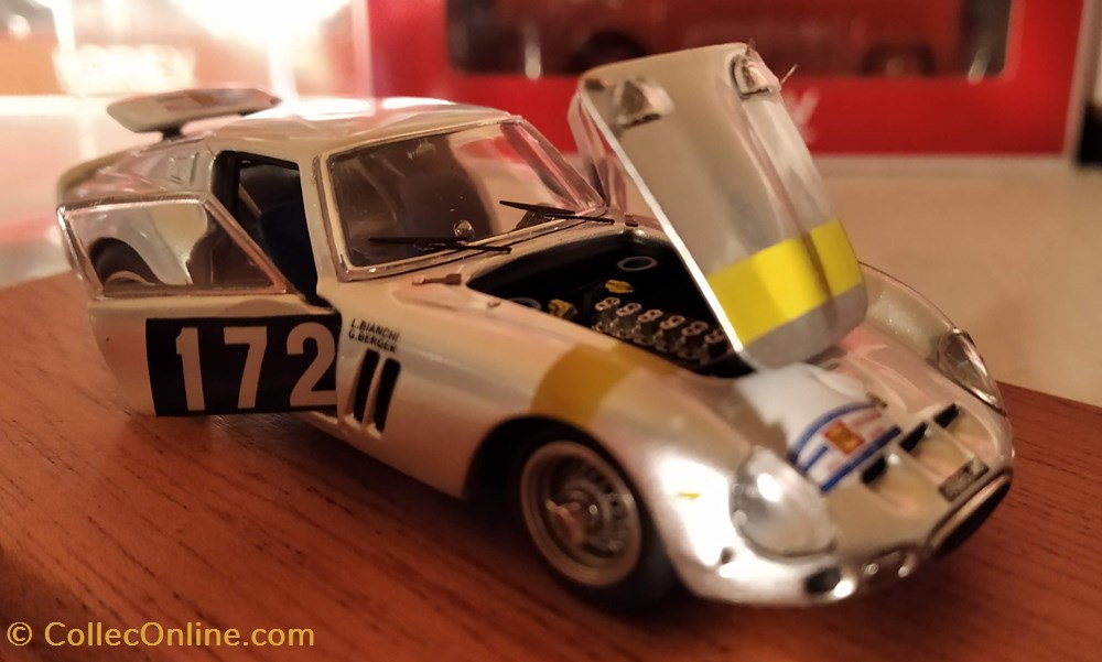 PGM Ferrari 250 gto grise modeles reduits voitures pgm ferrari 250 gto grise
