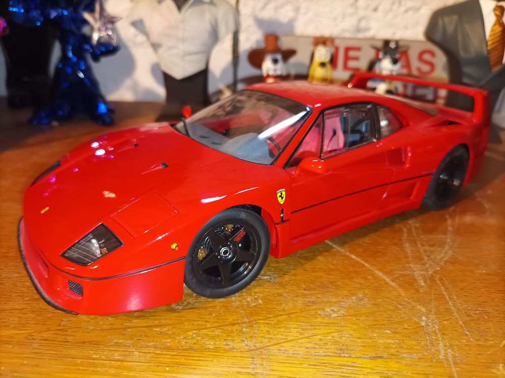 1987 F40 light weight Kyosho modeles reduits 1987 f40 light weight kyosho