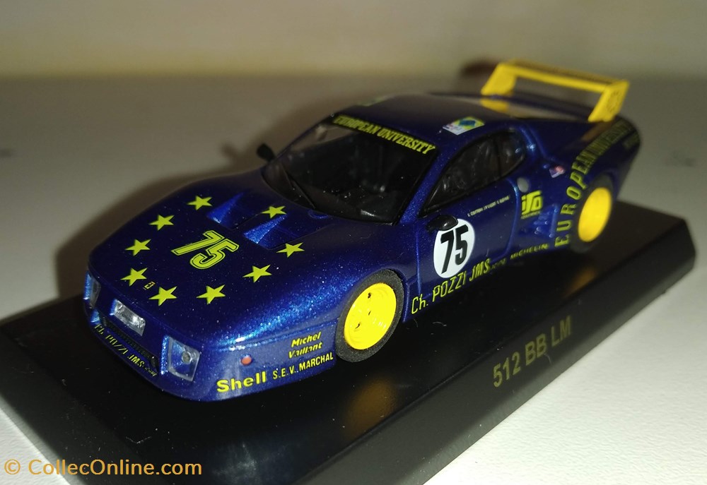 Kyosho Ferrari 512 LM modeles reduits voitures kyosho ferrari 512 lm