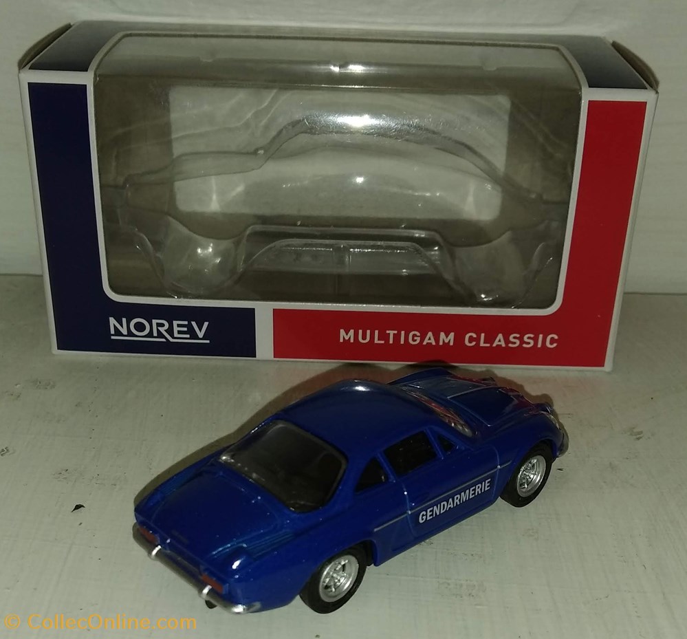 Norev Alpine A 110 gendarmerie modeles reduits voitures renault norev alpine a 110 gendarmerie