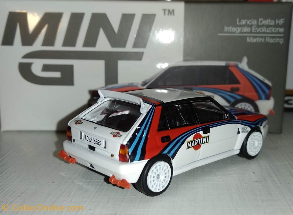 Mini Gt Lancia delta HF intégrale modeles reduits voitures mini gt lancia delta hf integrale