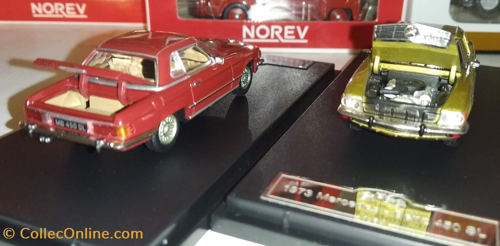 CFCC Mercedes 450 SL modeles reduits voitures cfcc mercedes 450 sl