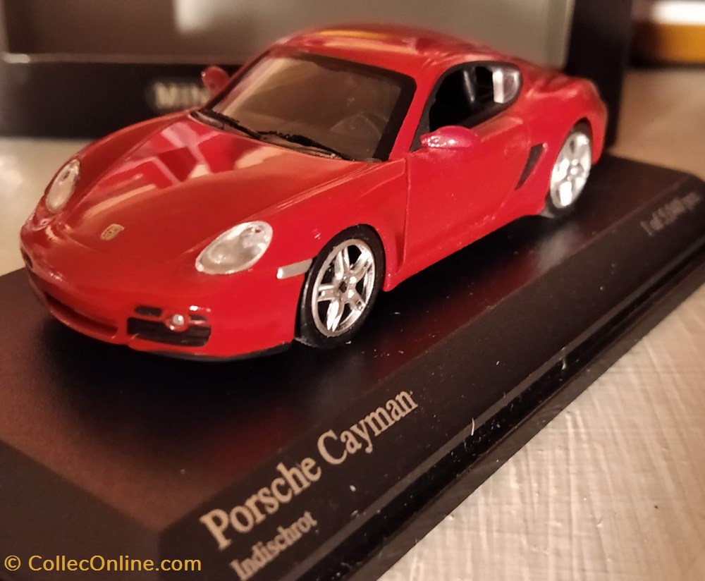 Minichamps Porsche Cayman modeles reduits voitures minichamps porsche cayman
