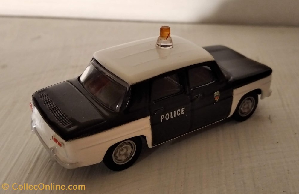 Norev Renault R8 police modeles reduits voitures norev renault r8 police