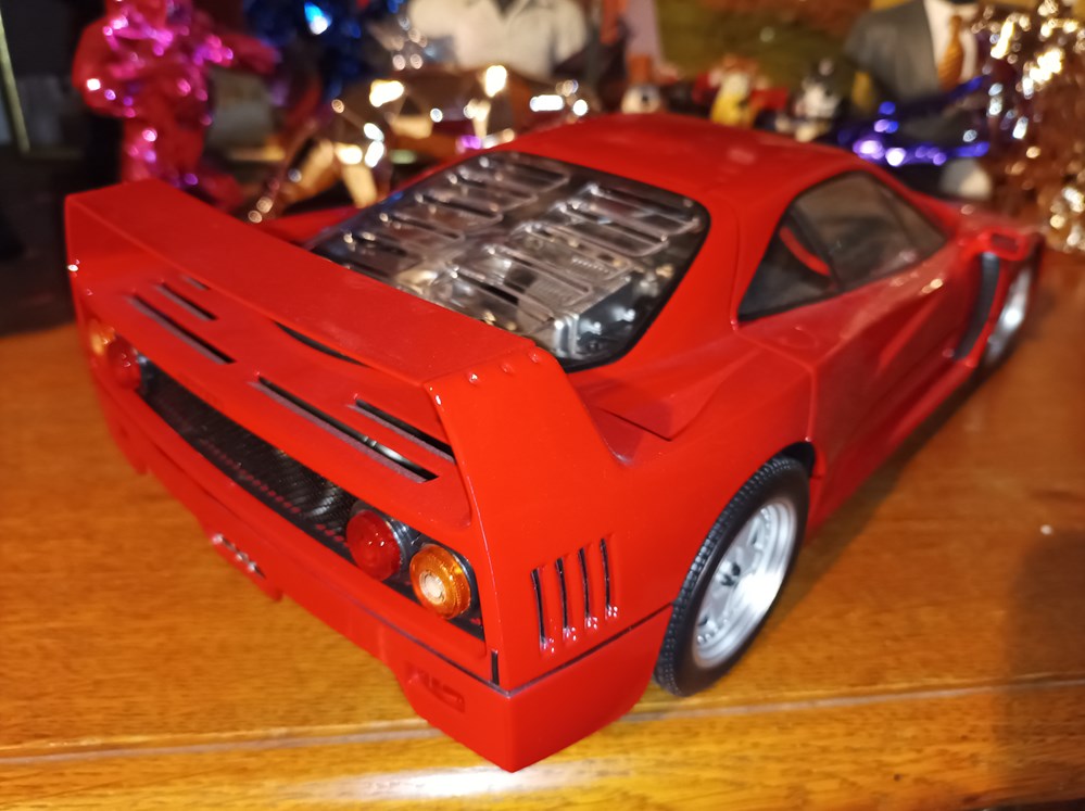 Ferrari F40 1987 Rouge Norev modeles reduits ferrari f40 1987 rouge norev