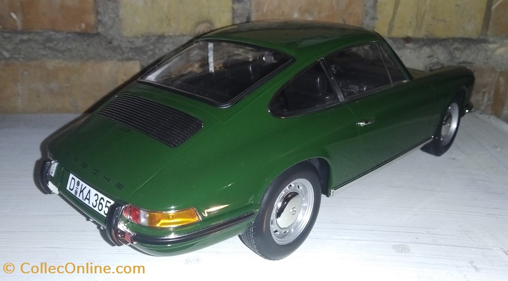 modeles reduits voitures porsche 911 t 1968 verte norev 86 500
