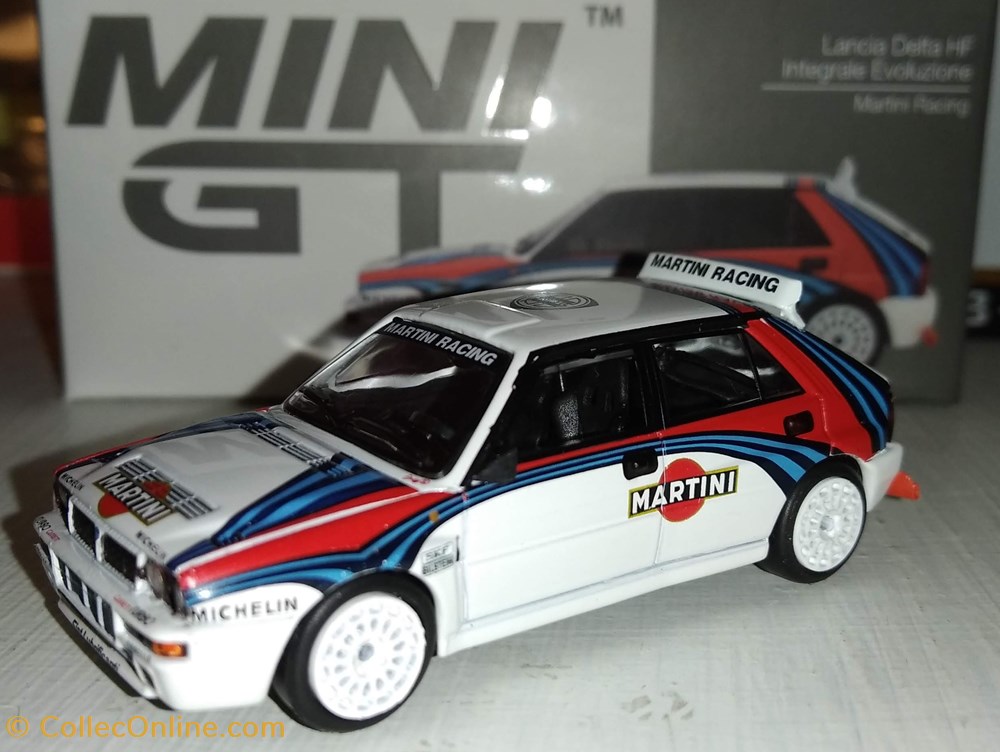 Mini Gt Lancia delta HF intégrale modeles reduits voitures mini gt lancia delta hf integrale