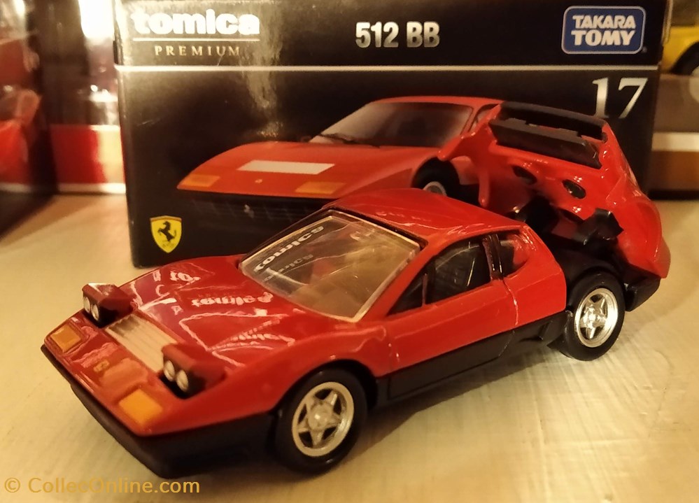 Tomica Ferrari 512 BB modeles reduits voitures tomica ferrari 512 bb