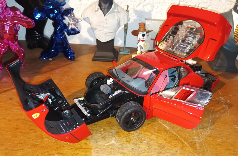 1987 F40 light weight Kyosho modeles reduits 1987 f40 light weight kyosho
