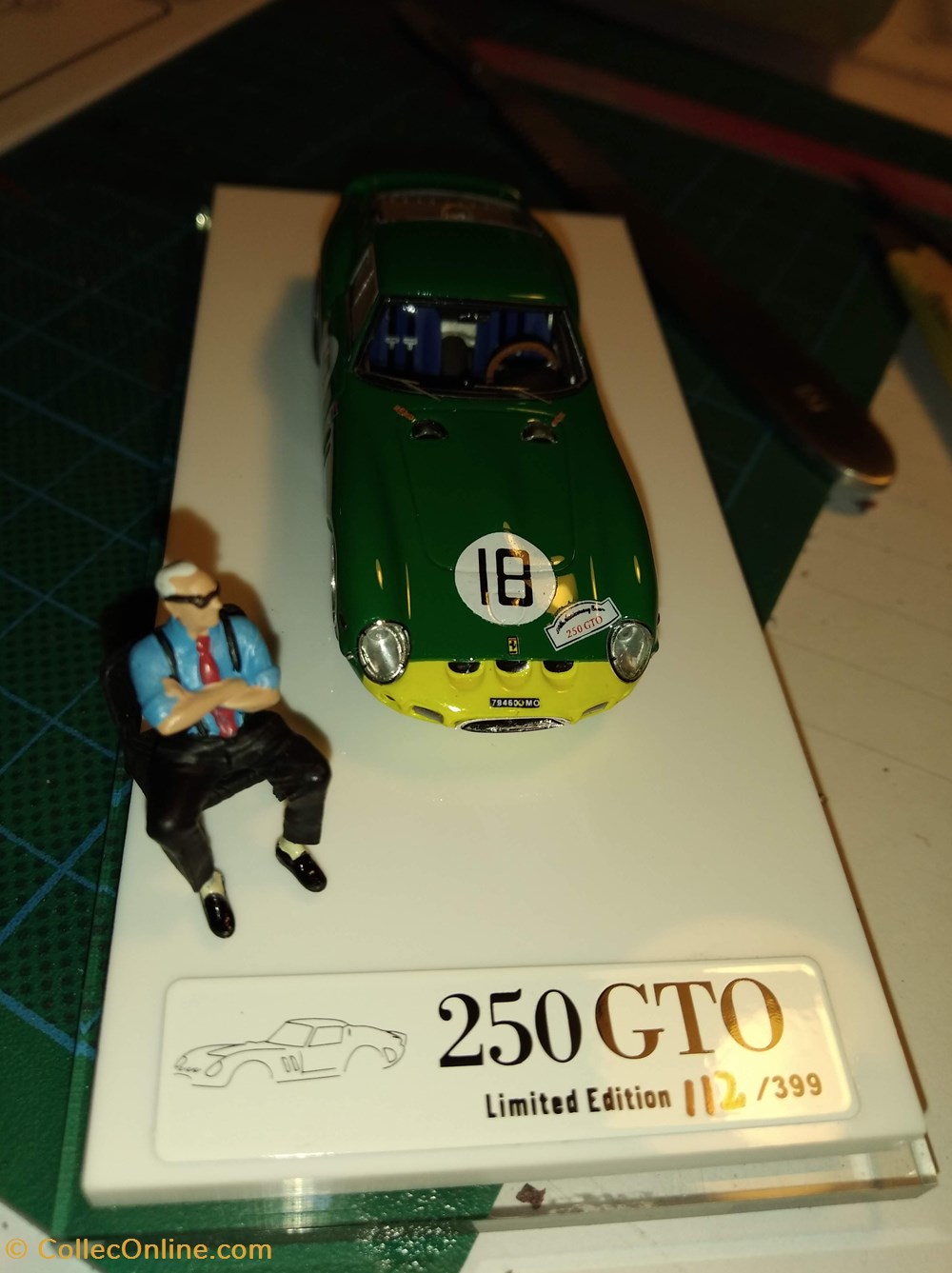JEC Ferrari 250 gto modeles reduits voitures jec ferrari 250 gto