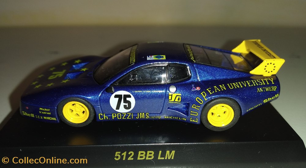 Kyosho Ferrari 512 LM modeles reduits voitures kyosho ferrari 512 lm