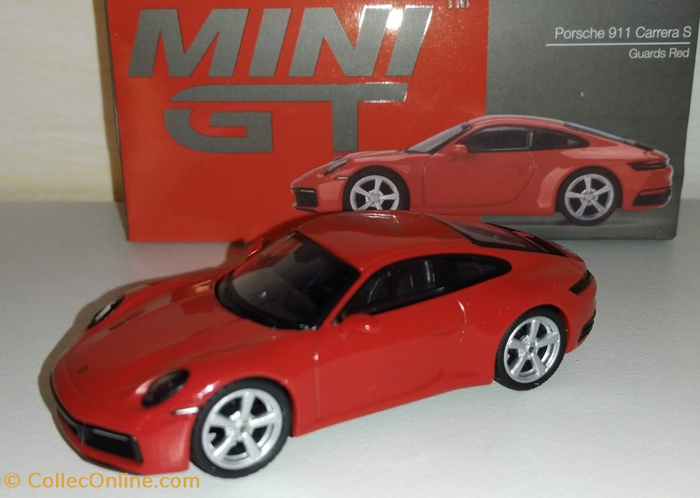 Mini GT Porsche 911 Carrera S modeles reduits voitures mini gt porsche 911 carrera s